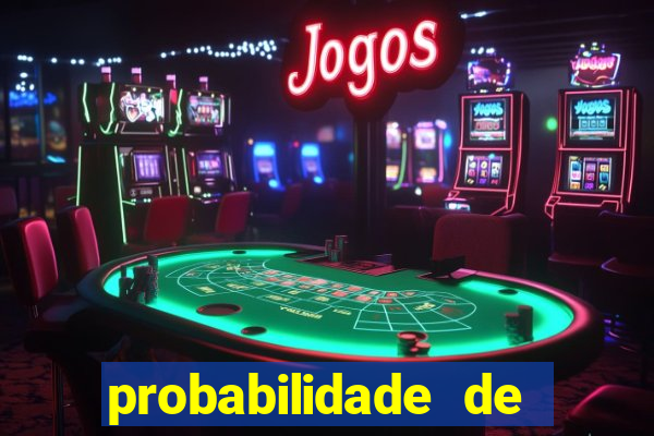 probabilidade de jogos de futebol de hoje